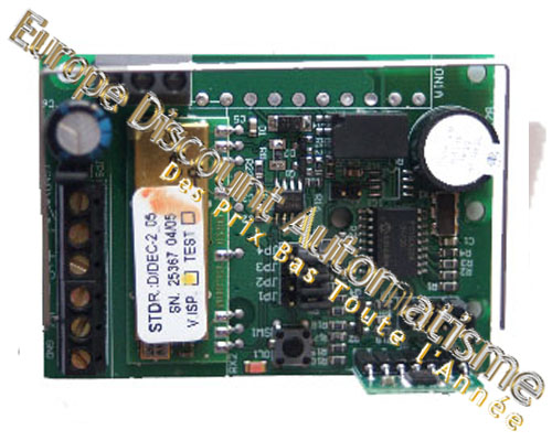Récepteur Aprimatic Unico 433 Mhz pour TR2 TR4