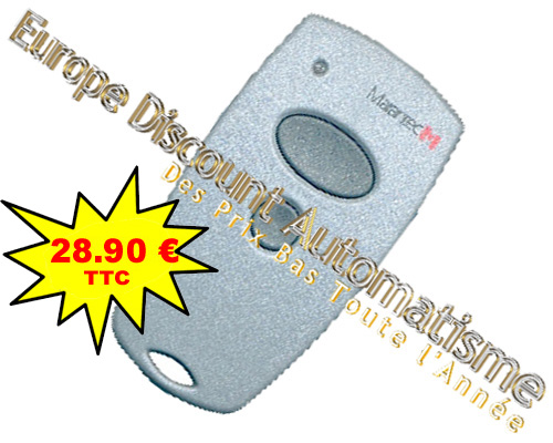 Télécommande portail Marantec digital 302 - 433 Mhz