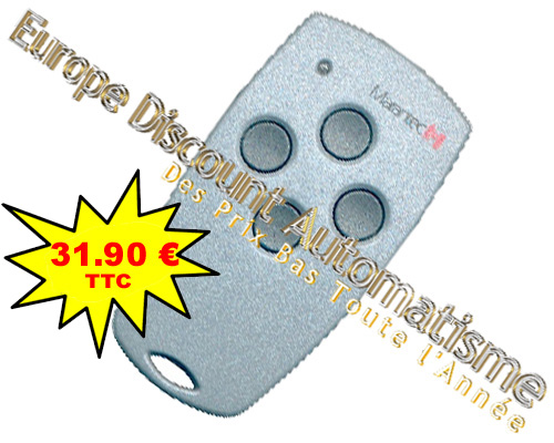Télécommande portail Marantec digital 304 - 433 Mhz